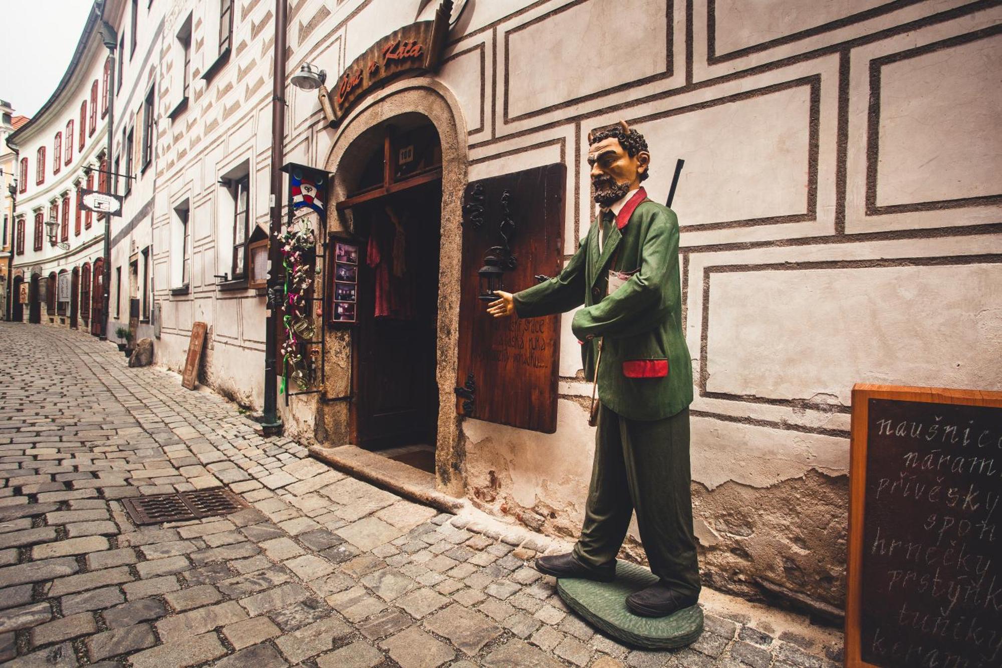 Pension Cert A Kaca Cesky Krumlov Luaran gambar
